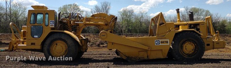 image for item DQ1696 1974 Caterpillar 627B  scraper