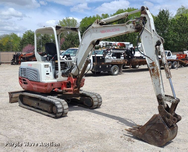 image for item DQ1701 2008 Takeuchi TB235  mini excavator