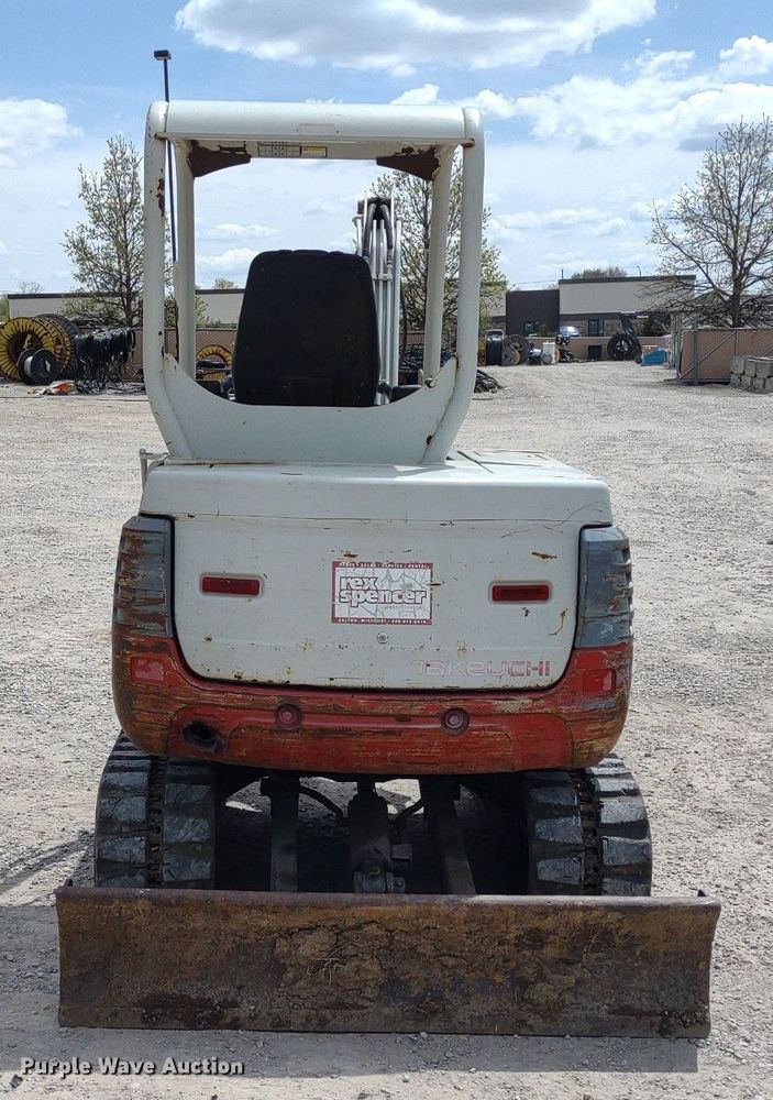 image for item DQ1701 2008 Takeuchi TB235  mini excavator