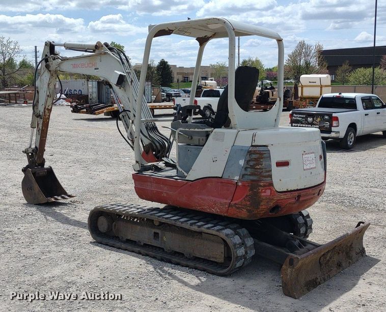 image for item DQ1701 2008 Takeuchi TB235  mini excavator