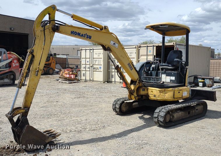 image for item DQ1702 2008 Komatsu PC35MR-2  mini excavator