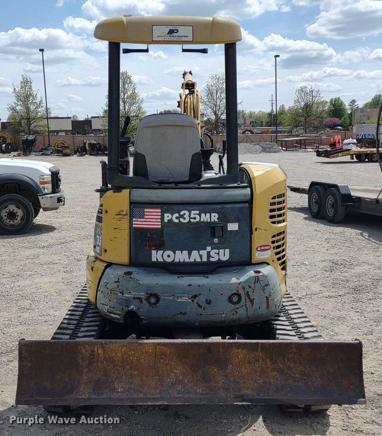 image for item DQ1702 2008 Komatsu PC35MR-2  mini excavator