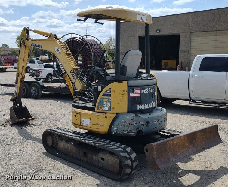 image for item DQ1702 2008 Komatsu PC35MR-2  mini excavator