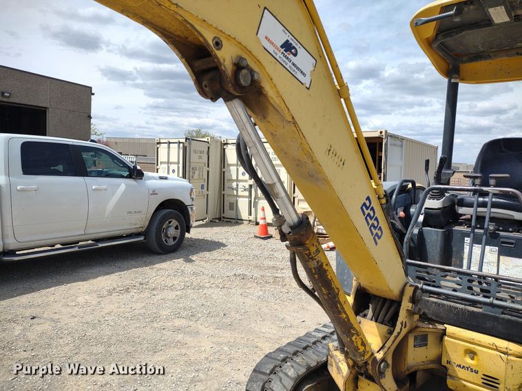 image for item DQ1702 2008 Komatsu PC35MR-2  mini excavator