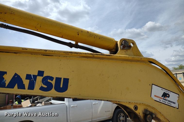 image for item DQ1702 2008 Komatsu PC35MR-2  mini excavator