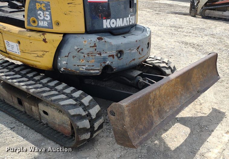 image for item DQ1702 2008 Komatsu PC35MR-2  mini excavator