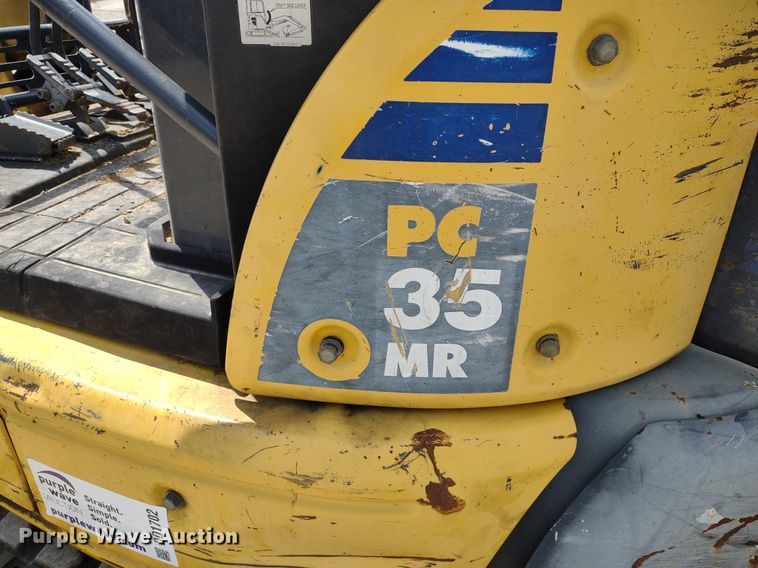 image for item DQ1702 2008 Komatsu PC35MR-2  mini excavator