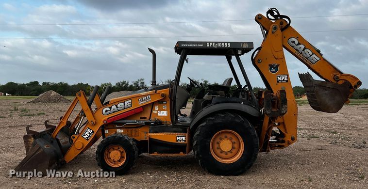 image for item DQ2036 2012 Case 580 Super N  backhoe