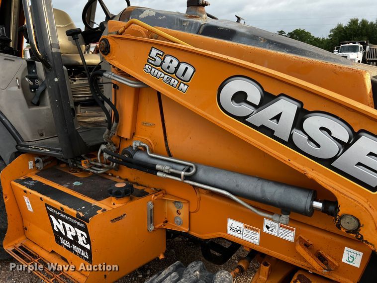 image for item DQ2036 2012 Case 580 Super N  backhoe