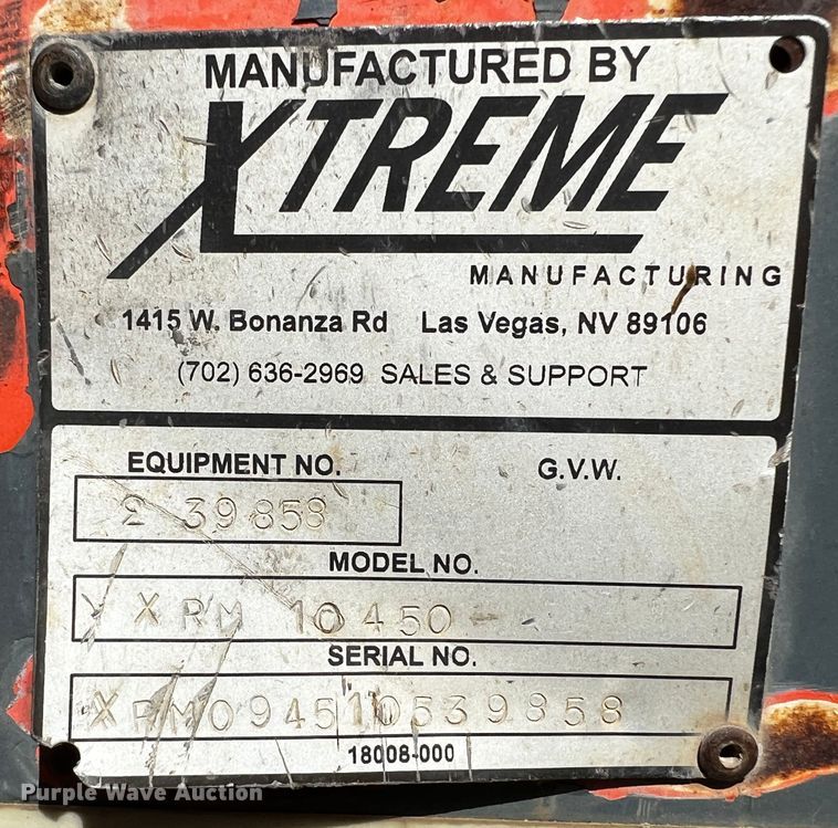 image for item DQ2040 Xtreme XRM1045  telehandler