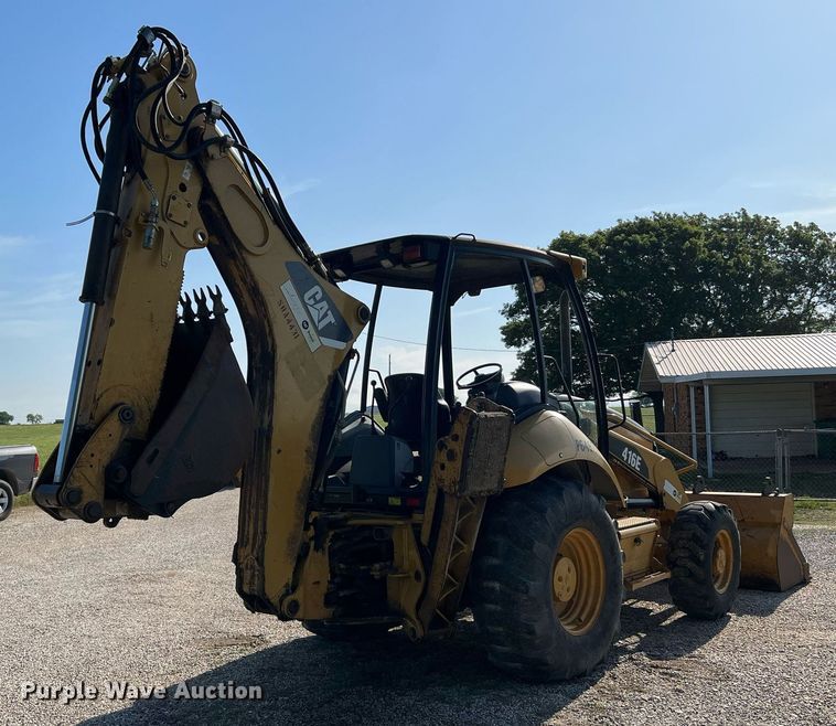 image for item DQ2044 2008 Caterpillar 416E  backhoe