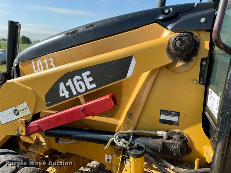 image for item DQ2044 2008 Caterpillar 416E  backhoe
