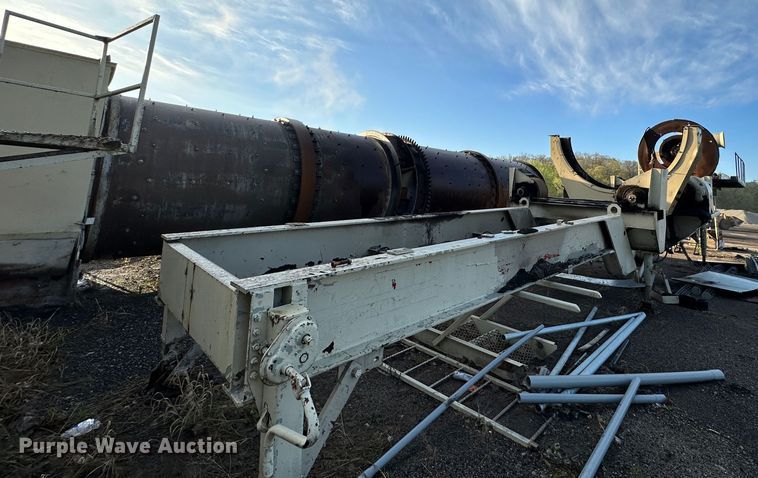 image for item DR5201 Cedarapids  asphalt drum mixer and frame