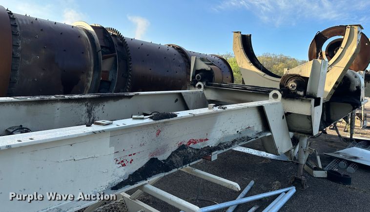 image for item DR5201 Cedarapids  asphalt drum mixer and frame