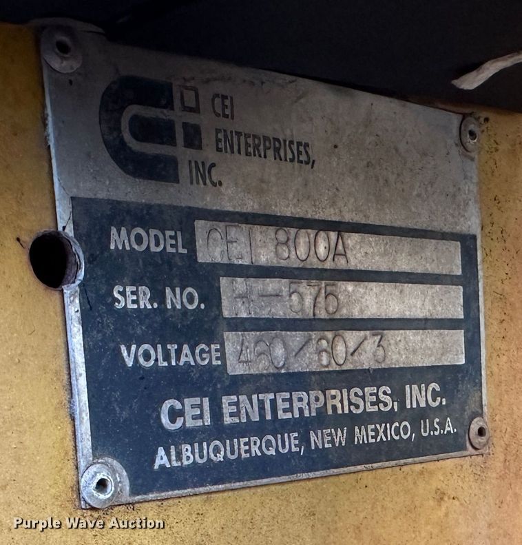 image for item DR5204 CEI Enterprises CEI 800A  asphalt tank