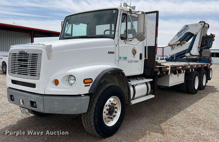 image for item DR5568 2004 Freightliner FL112  crane truck
