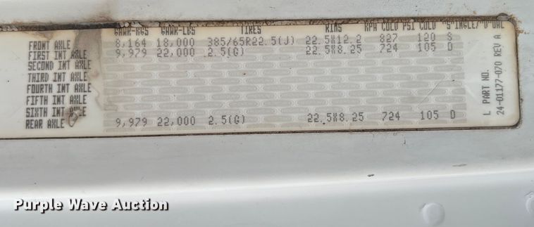 image for item DR5568 2004 Freightliner FL112  crane truck