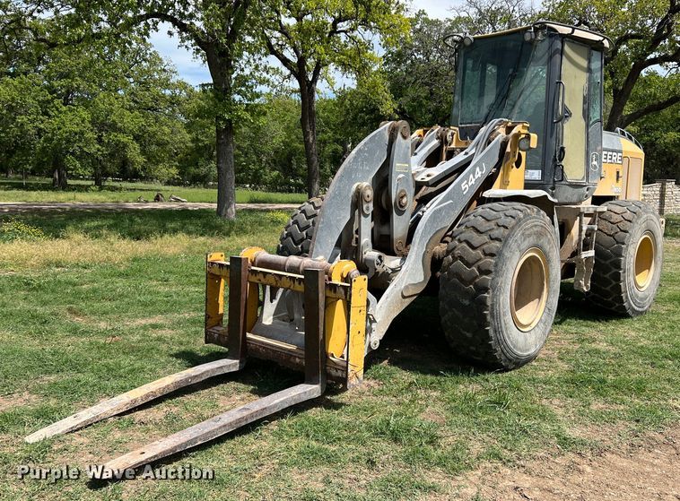 image for item DR5582 2008 John Deere 544J  wheel loader