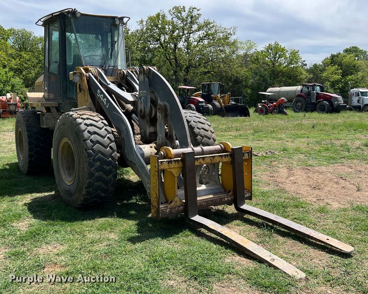 image for item DR5582 2008 John Deere 544J  wheel loader