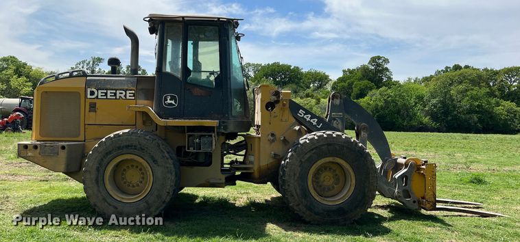 image for item DR5582 2008 John Deere 544J  wheel loader