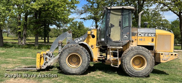 image for item DR5582 2008 John Deere 544J  wheel loader