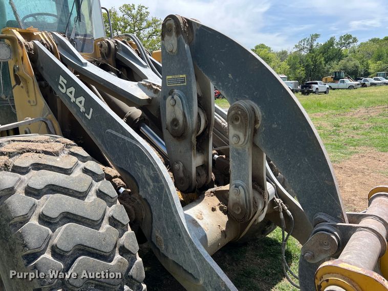 image for item DR5582 2008 John Deere 544J  wheel loader