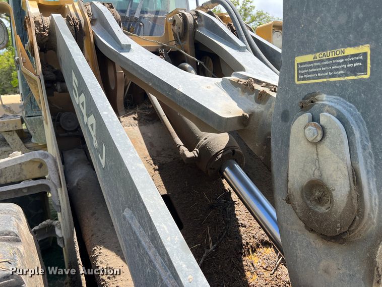 image for item DR5582 2008 John Deere 544J  wheel loader