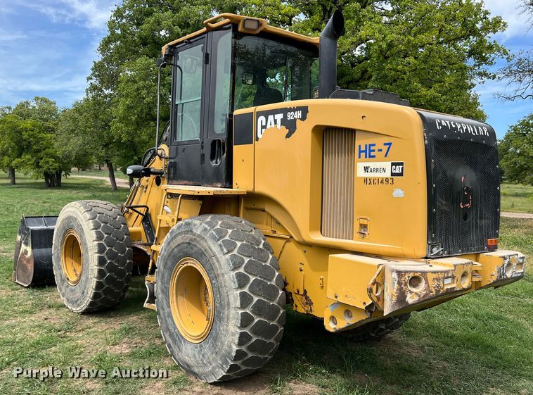 image for item DR5587 2010 Caterpillar 924H  wheel loader