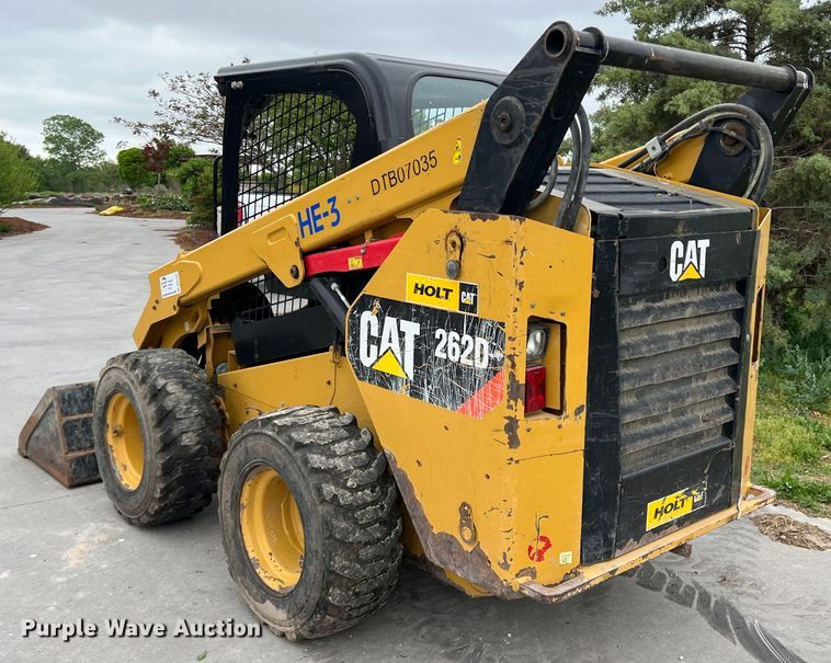 image for item DR5593 2017 Caterpillar 262D  skid steer loader