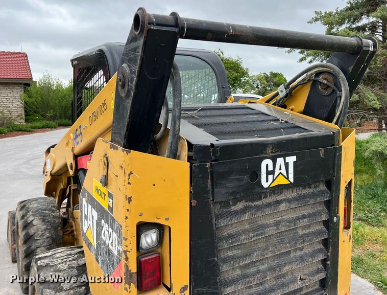 image for item DR5593 2017 Caterpillar 262D  skid steer loader