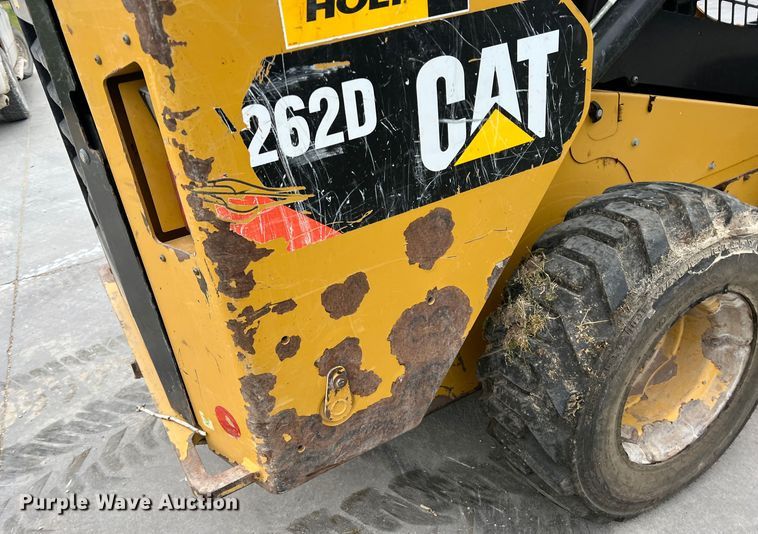image for item DR5593 2017 Caterpillar 262D  skid steer loader