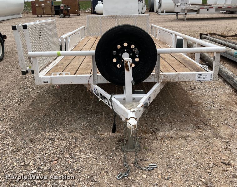 image for item DR5600 2021 Diamond C  utility trailer