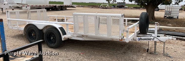 image for item DR5600 2021 Diamond C  utility trailer