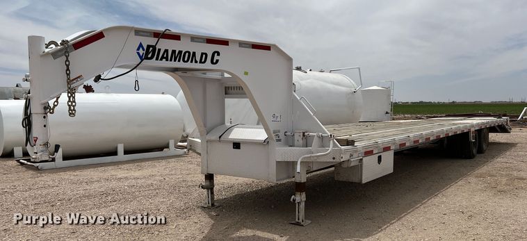 image for item DR5602 2021 Diamond C  equipment trailer