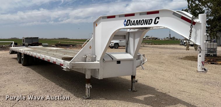 image for item DR5602 2021 Diamond C  equipment trailer