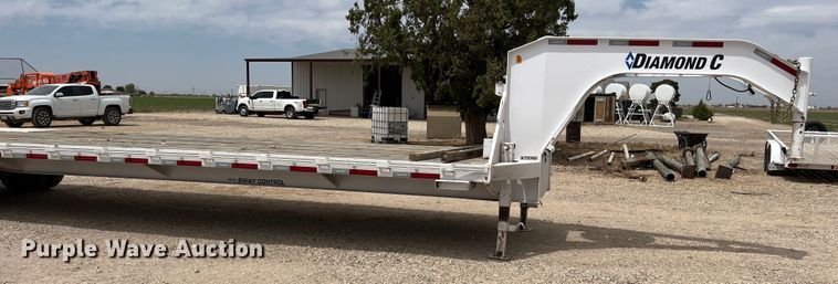 image for item DR5602 2021 Diamond C  equipment trailer