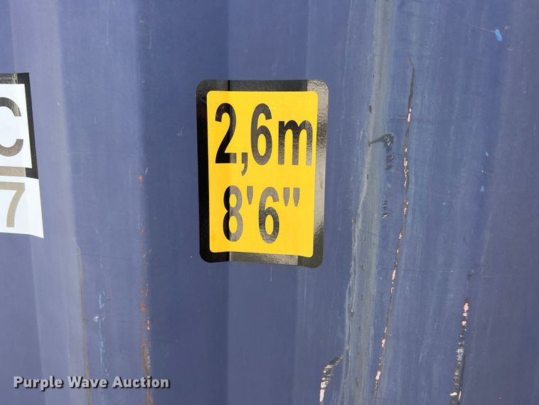 image for item DR5611 2008 CIMC NOC2-20-03  shipping container