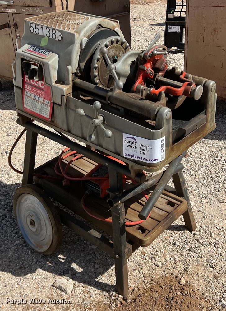 image for item DR5615 Ridgid 535  pipe threader