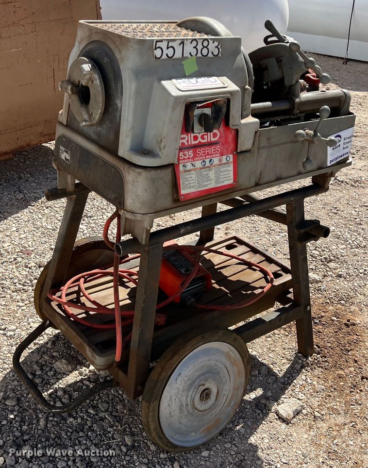 image for item DR5615 Ridgid 535  pipe threader