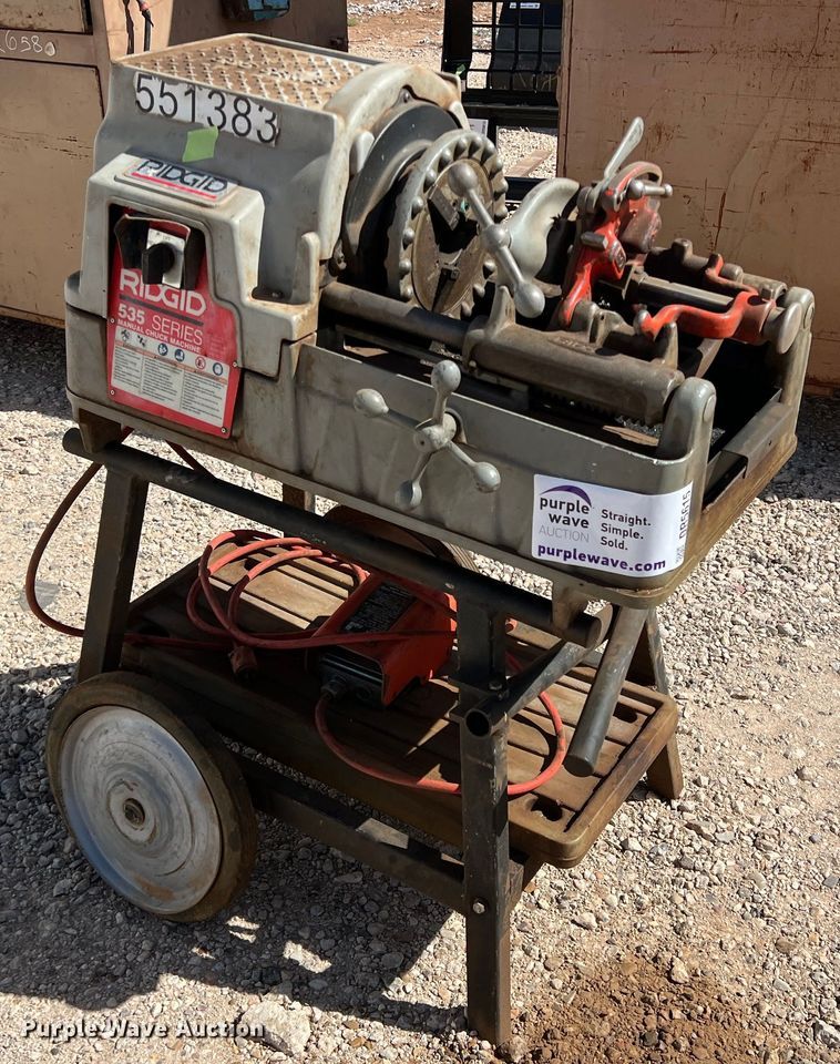 image for item DR5615 Ridgid 535  pipe threader