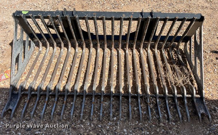 image for item DR5620 Caterpillar 649-6561  79"W skid steer rock bucket