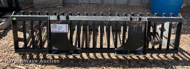 image for item DR5620 Caterpillar 649-6561  79"W skid steer rock bucket