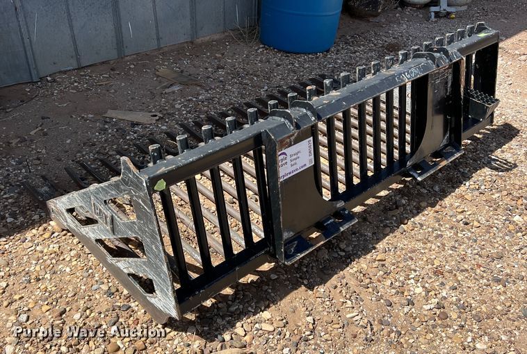 image for item DR5620 Caterpillar 649-6561  79"W skid steer rock bucket