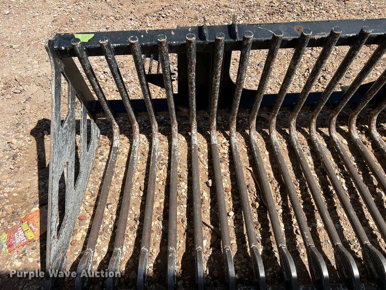 image for item DR5620 Caterpillar 649-6561  79"W skid steer rock bucket