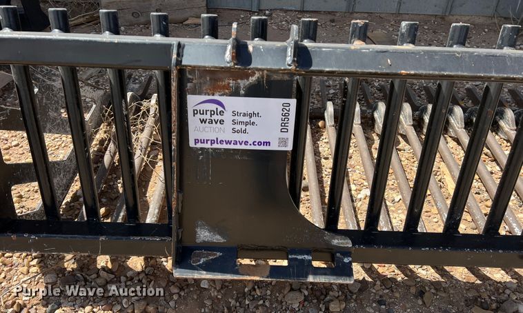 image for item DR5620 Caterpillar 649-6561  79"W skid steer rock bucket