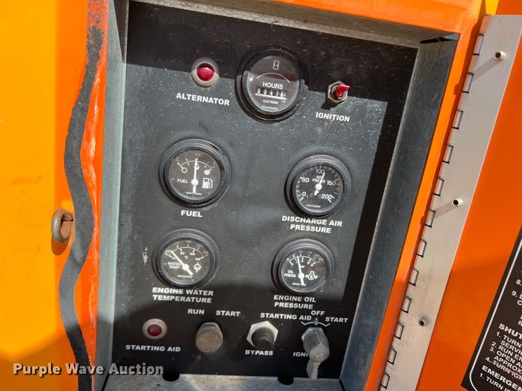 image for item DR5628 Sullilvan Palatek D185U11JD  air compressor