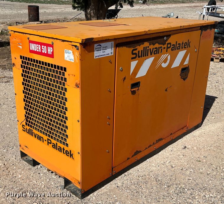 Sullivan Palatek D185U11JD air compressor in Slaton, TX Item DR5629