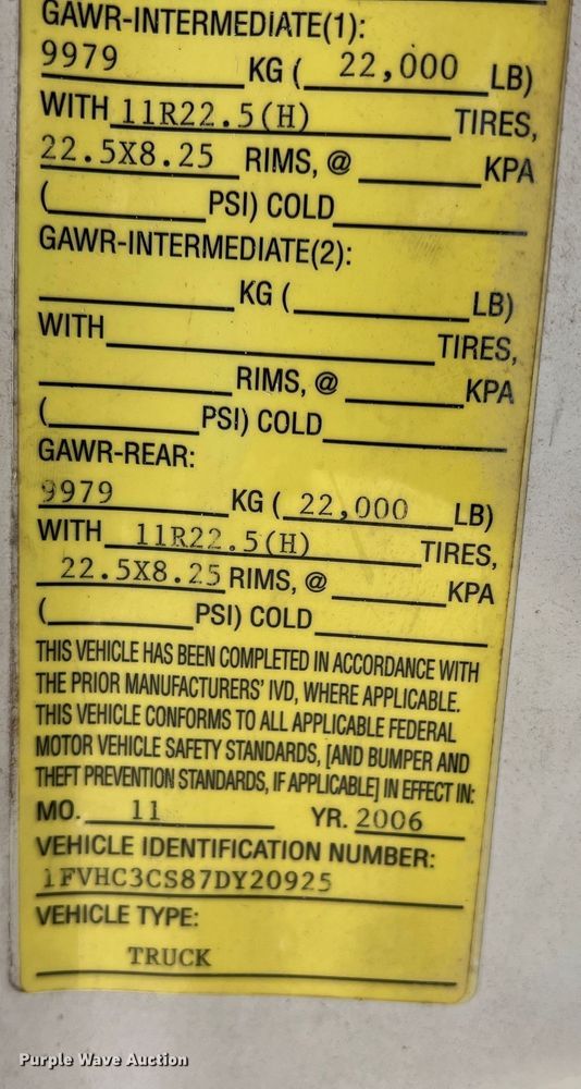 image for item DR5635 2007 Freightliner Business Class M2  dump truck