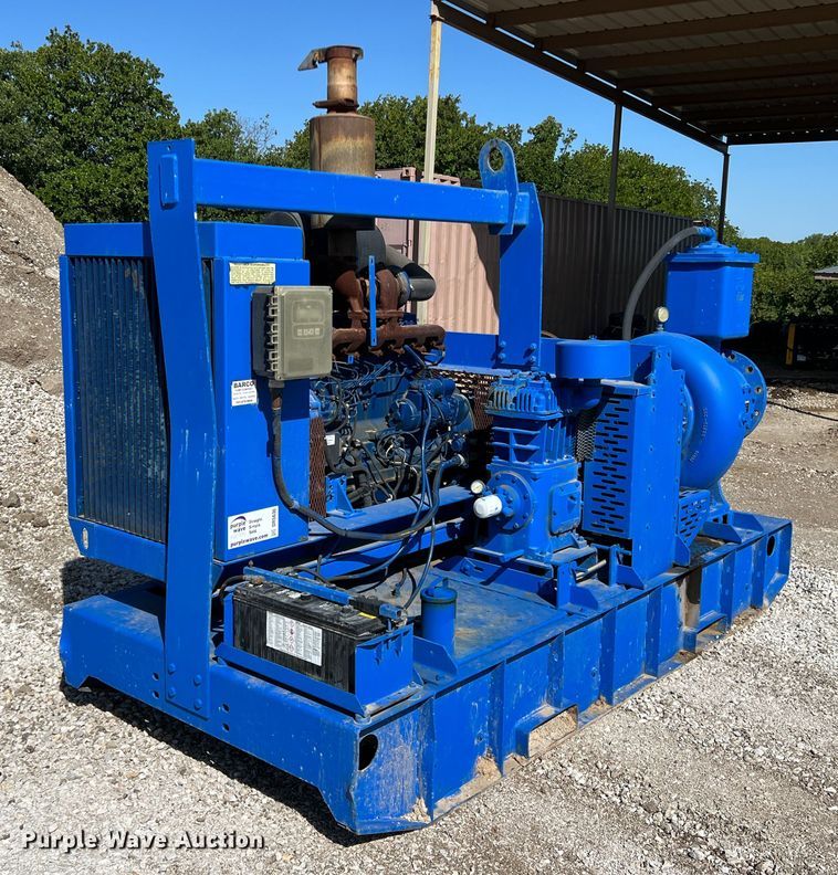 image for item DR5636 Gorman Rupp PA12A60-B-6068T  centrifugal pump