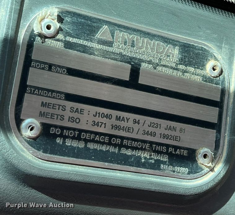 image for item DR5637 Hyundai HL740-9A  wheel loader